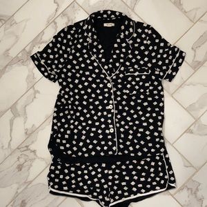 Madewell Cats Meow Pajama Set